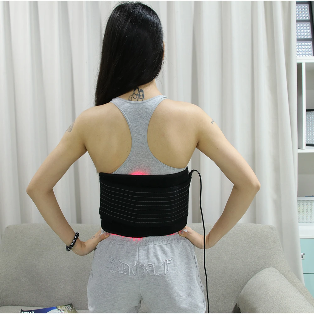 home use slimming laser led weight loss fat wrap 660nm 850nm infrared red light therapy belt