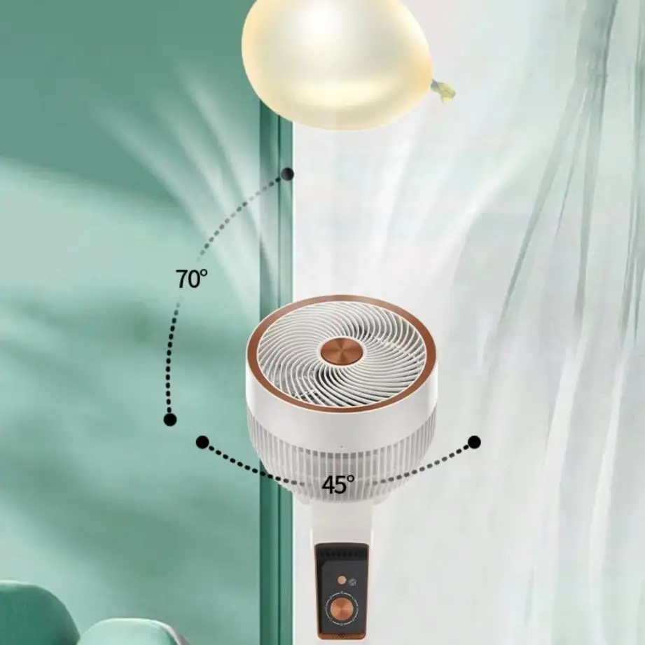 Air Circulation Fans Vertical Timing Shaking Head Electric Fans air Electric Fan With Smart Voice Awake Function