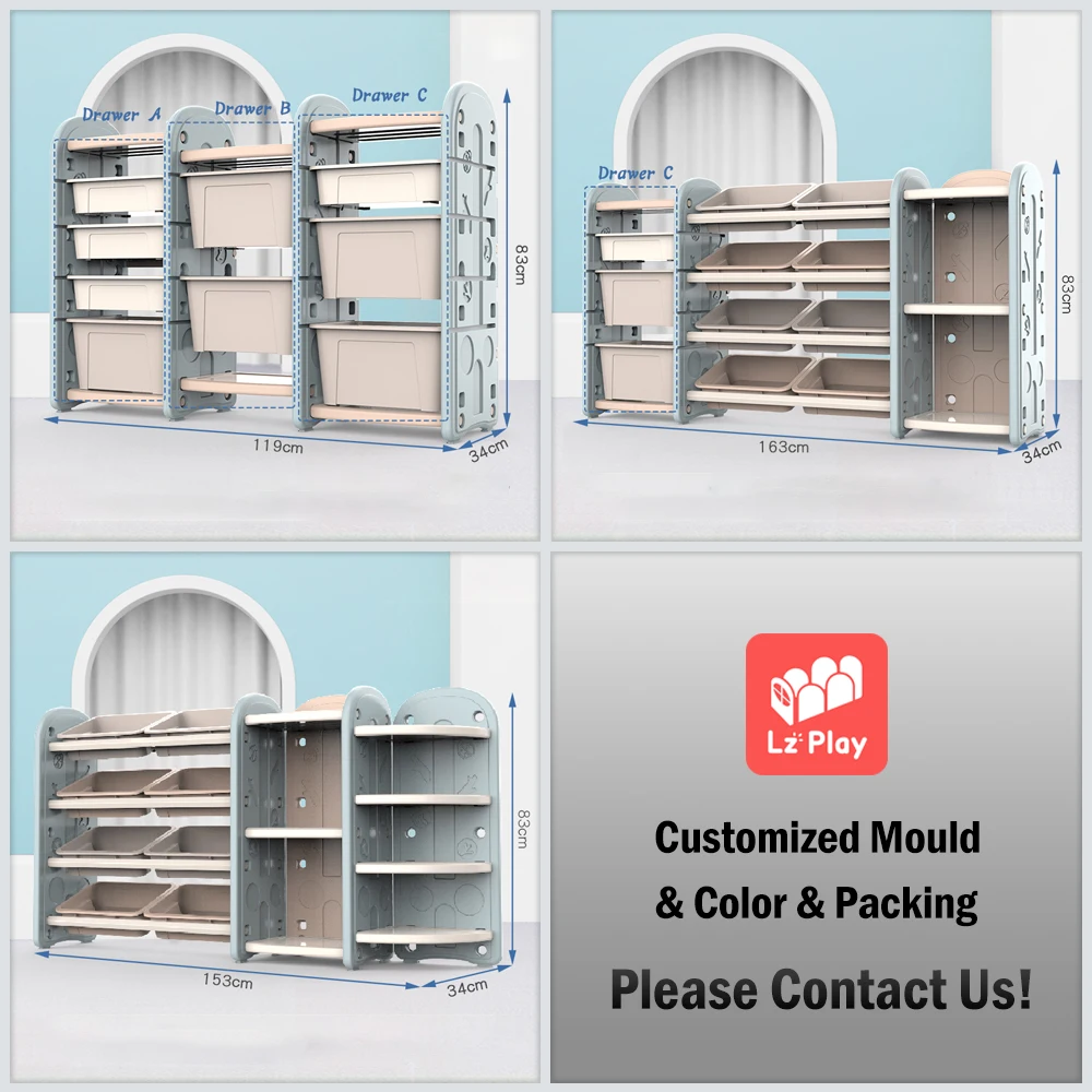 
LZplay Dropshipping ETG-03 Hot sale children cabinet 