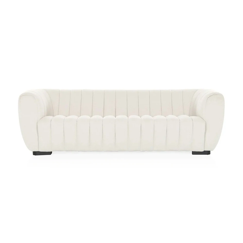 Room Fabric Sofa Three Seat Nordic Modern Design Style Hotel Luxury Living Sofa