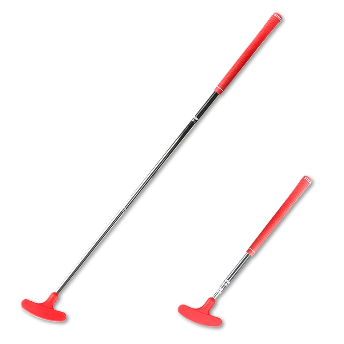 Wholesale Adjustable Golf Putter Red Color Two-Way Double Sides Golf Club Putter for Kids Adult