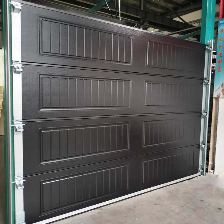 Hot Sale Modern Automatic electric Garage Door North American Style with Anti-Theft Feature for Villas