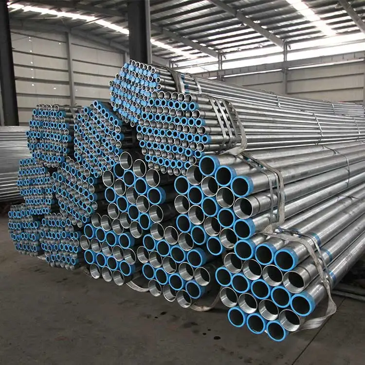 Erw Steel Round Tube Cheap Price Galvanized Iron Pipes For Fencing