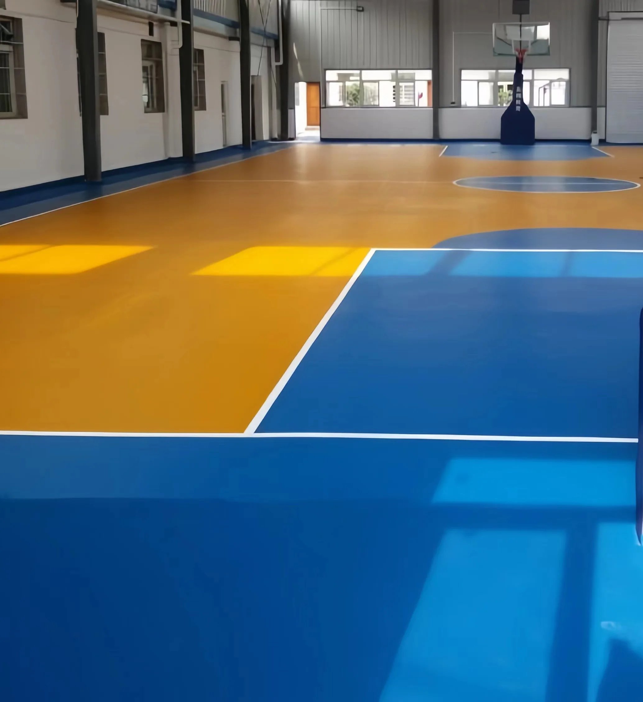 Источник завод кремния PU Крытый Баскетбольная Площадка Краска