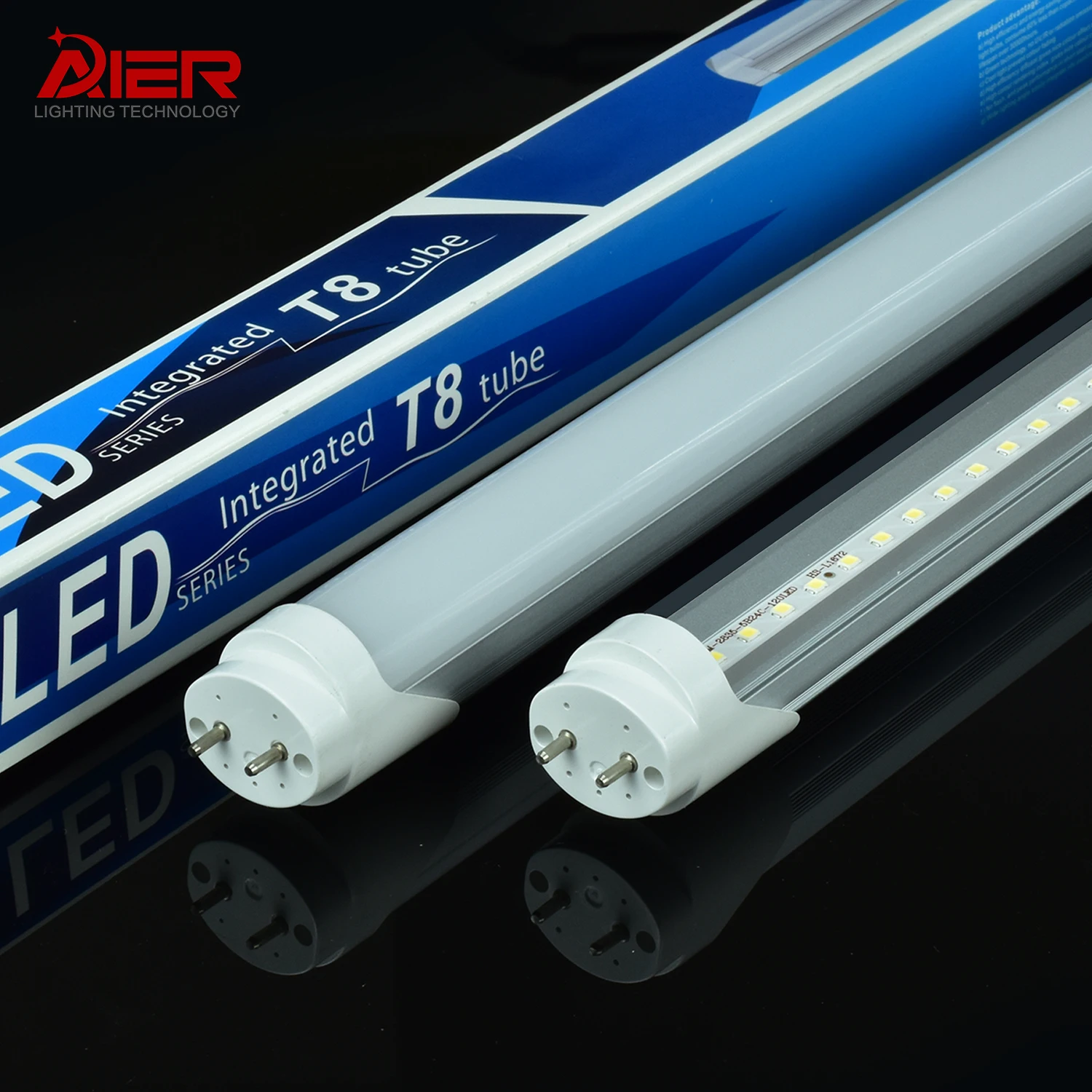 
Zhongshan AIER Super Bright Indoor Lighting G13 2FT 3FT 4FT 5FT 8FT T8 Glass Led Tube Light 