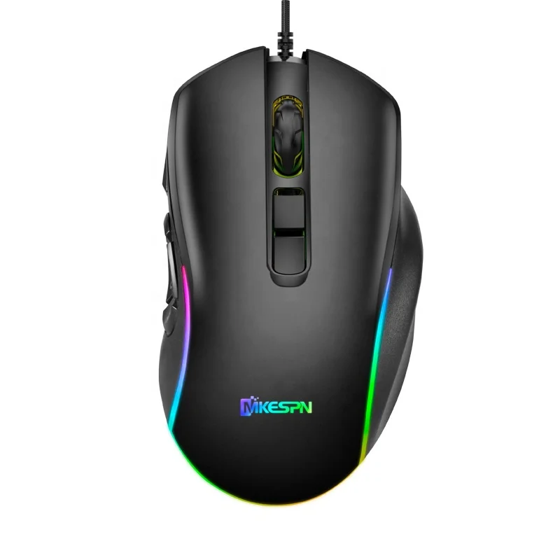  Проводная макро-мышь RGB с подсветкой игровая мышь для макросъемки 10D