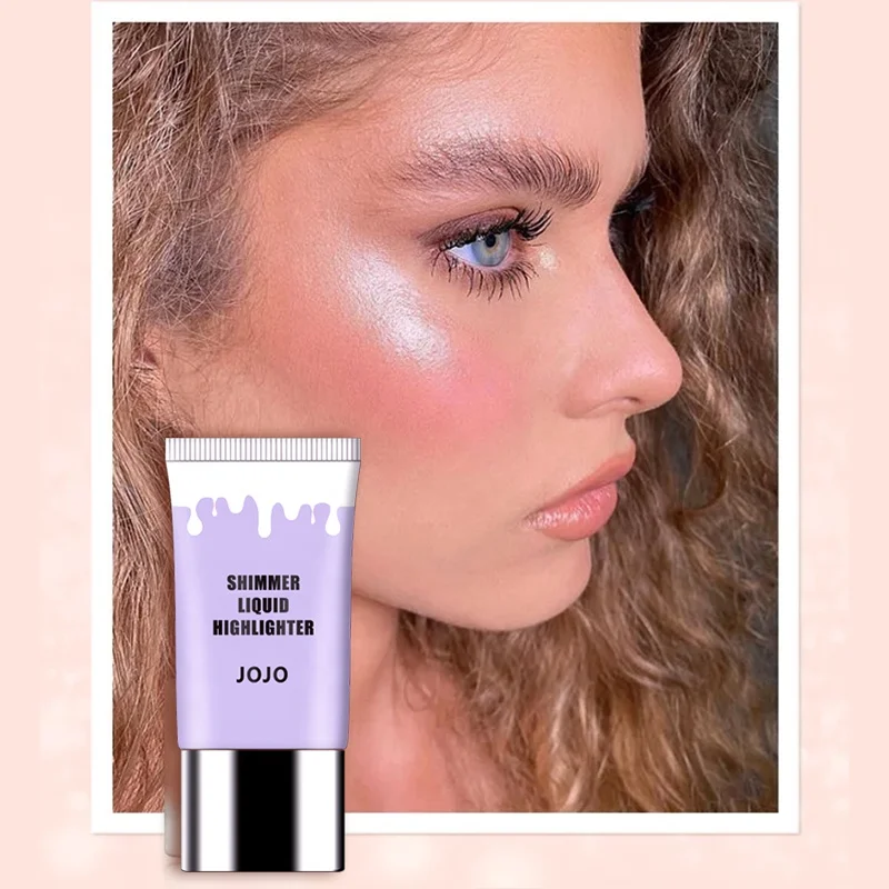 New Cosmetic Highlighter Liquid Face illuminator Makeup Glow Cream Private Label Body Brightening Highlighter