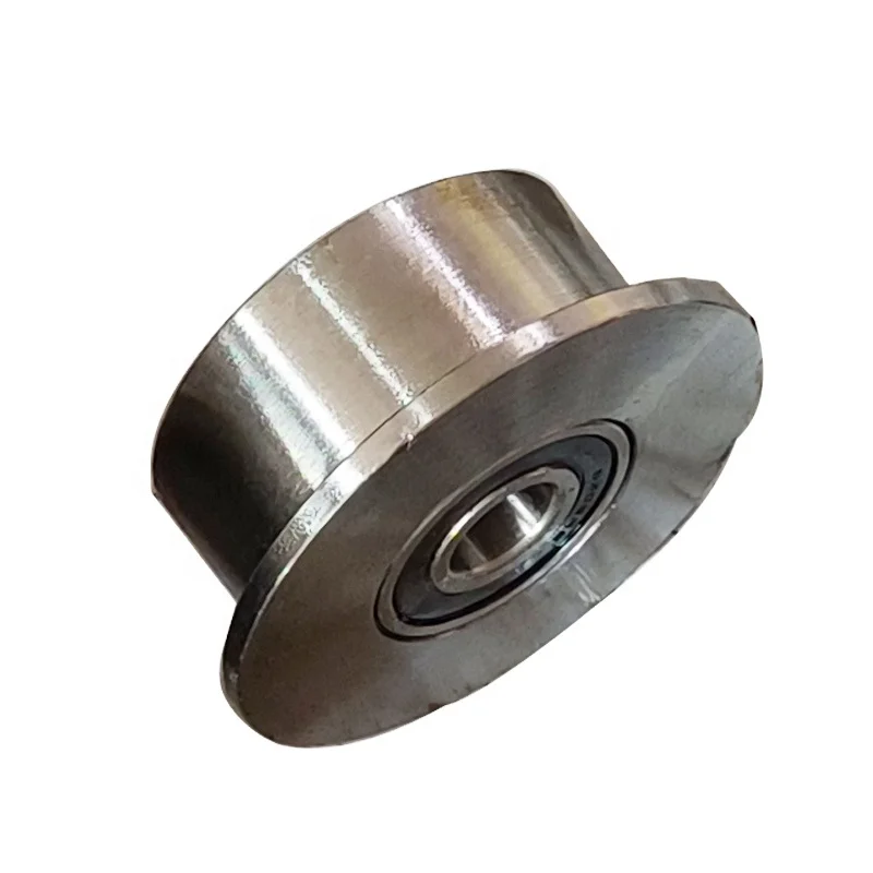 Industrial Steel Roller Single Flange Track Wheels
