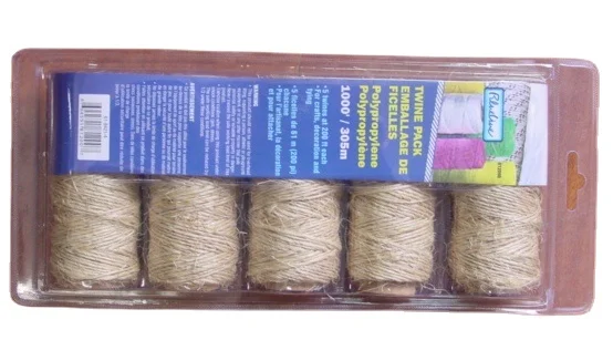 economical popular with landscapers 18# X 225ft cotton twine rope,twisted sisal rope