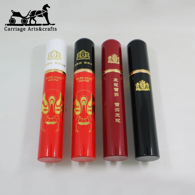 Aluminum Cigar Tube Blunt Joint Cone Pre rolled Tube Slip Top