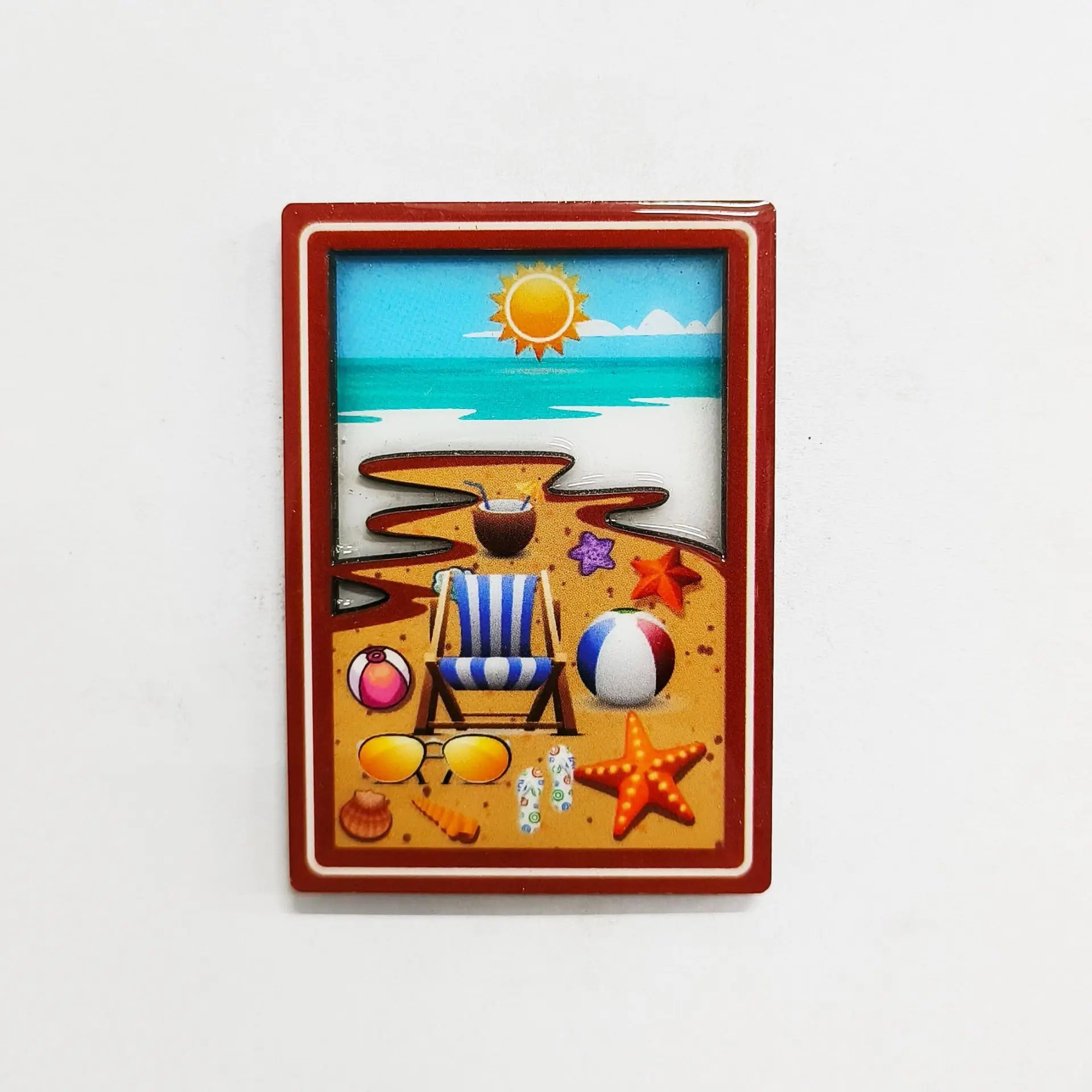 Manufacturer Customized Made Countries Souvenir 3D Mdf Wooden Fridge Magnet For Tourist
