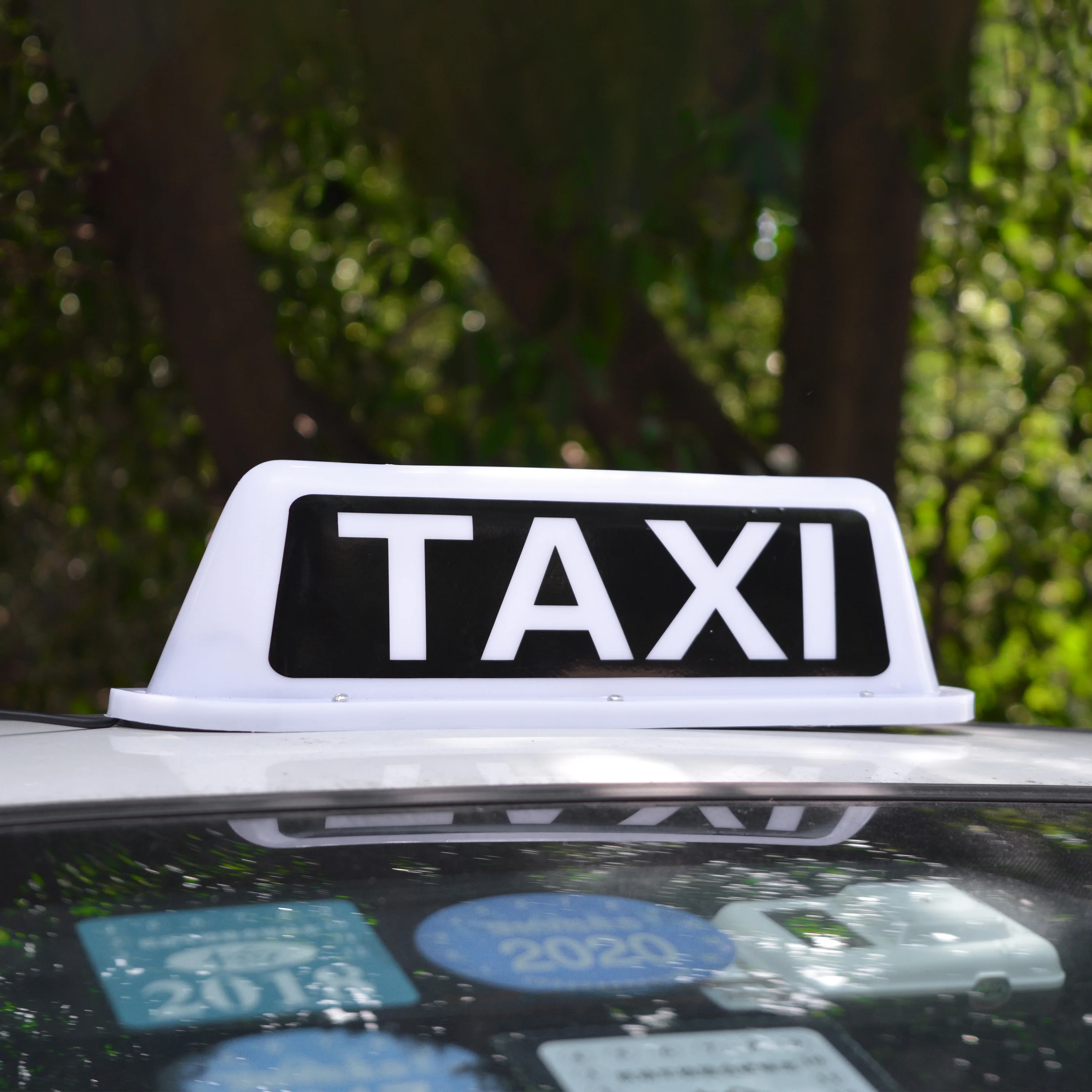 DC 12V Taxi Sign Roof Light Top Sign Light Taxi Top Lamp Box with magnetic