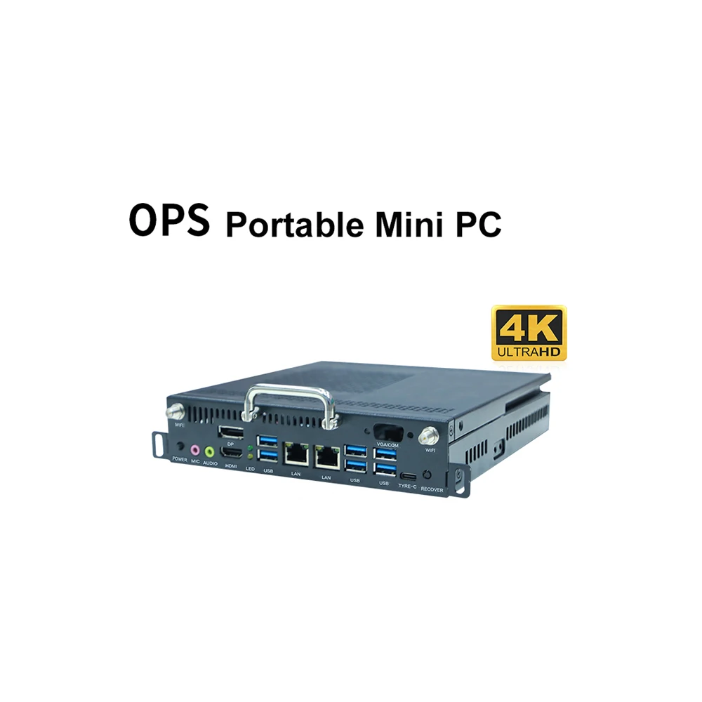 Wholesale Price OPS Computer Mini Pc Dual Lan Industrial Mini Server I3 I5 I7 Desktops Embedded OPS Computer