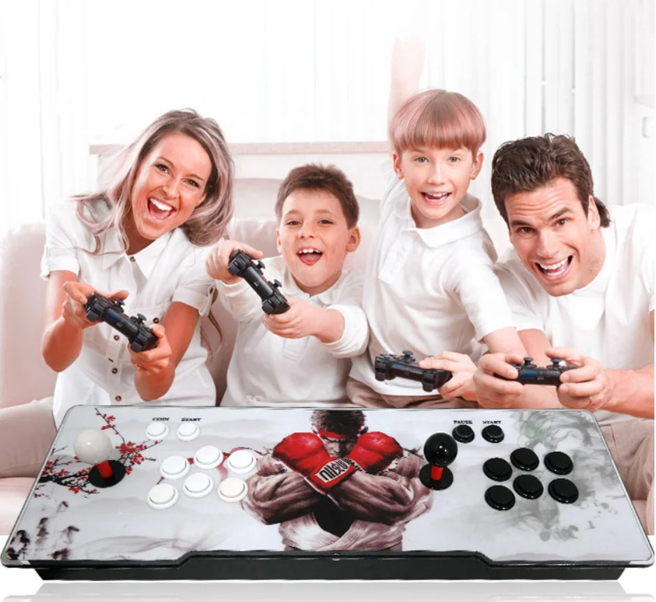  Pandora-Box 3D Ретро аркадная игровая консоль для двух игроков и 2D игры 4018 в 1 Wi-Fi с