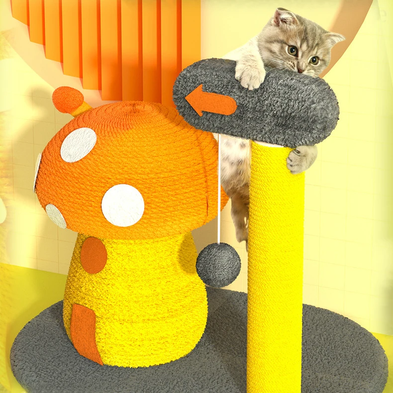 Игрушки и аксессуары для домашних животных когтеточный мяч кошек игрушка гриб морковка доска царапин милая рамка