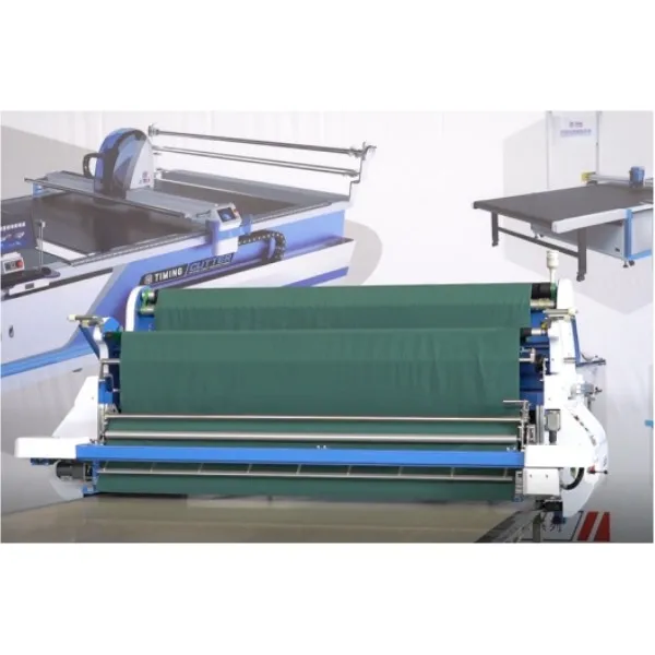 Fabric zig zag sample cutting table textile fabric spreading machine