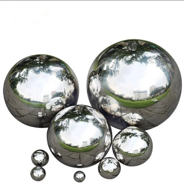 
High polished hollow 304 stainless steel ball with factory price 