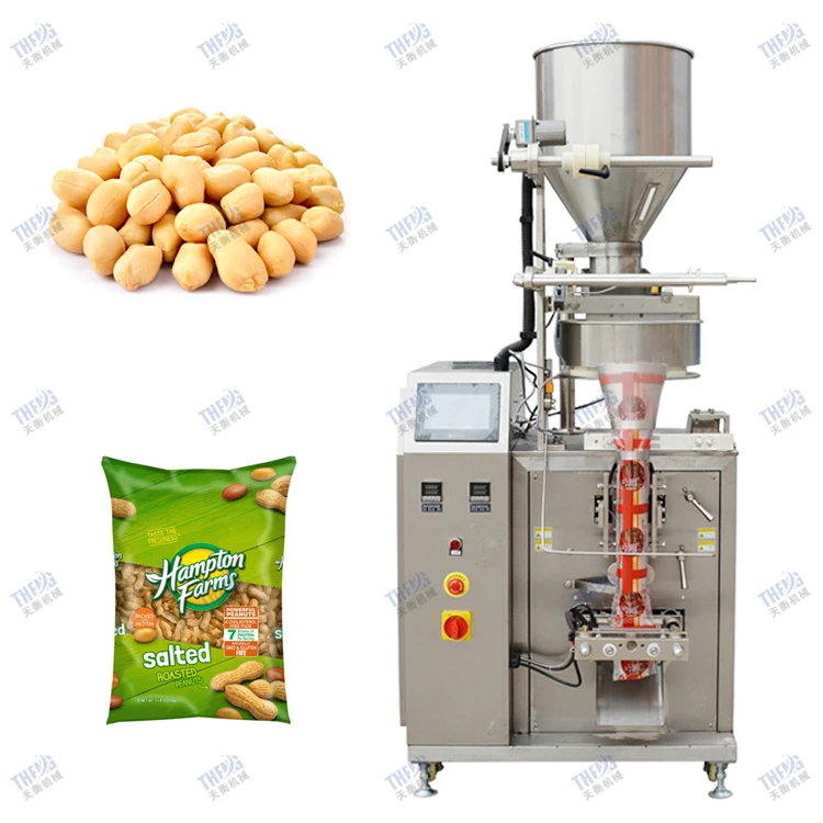 Automatic beans grains weighing filling sachet bag sugar granule packing machine 50g 100g 200g 500g for sale
