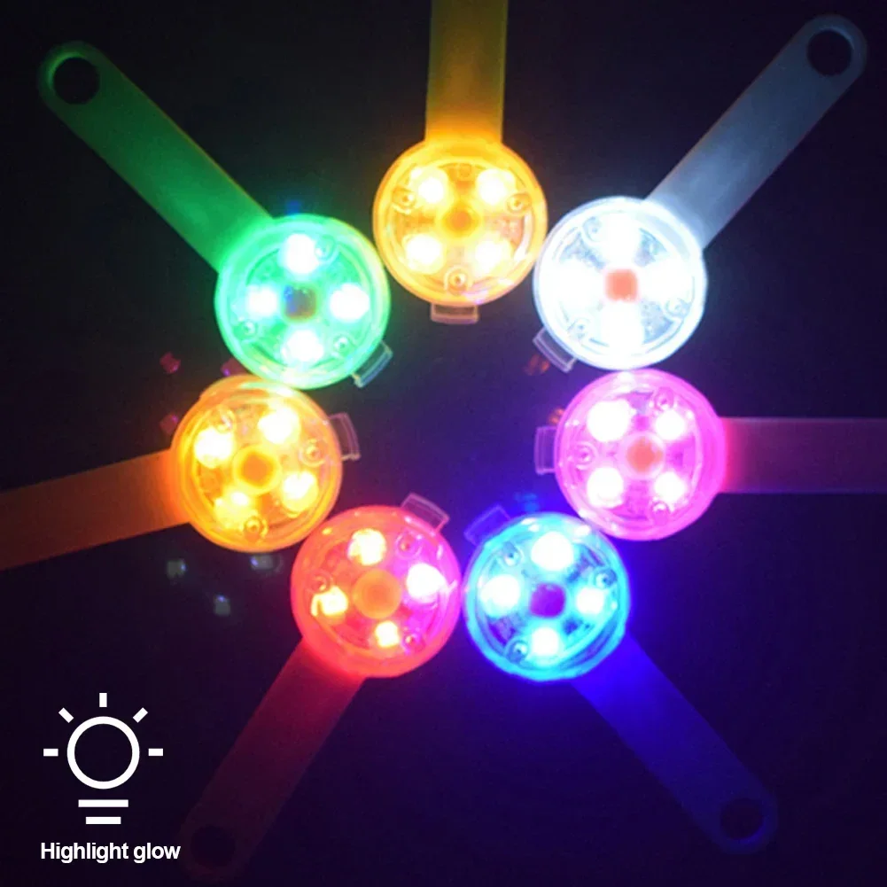 Pet Collar Anti Loss Pendant Waterproof Safety LED Flashing Light USB Rechargeable Light Pendant For Dog Cat Pet