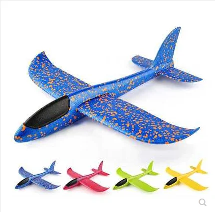 48cm flight mode glider inertial airplane model children outdoor foam hand throwing airplane toy