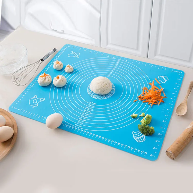 Brand New Silicone Baking Mat Dough Kneading Pad Large Silicone Pastry Baking Mats With Measurements