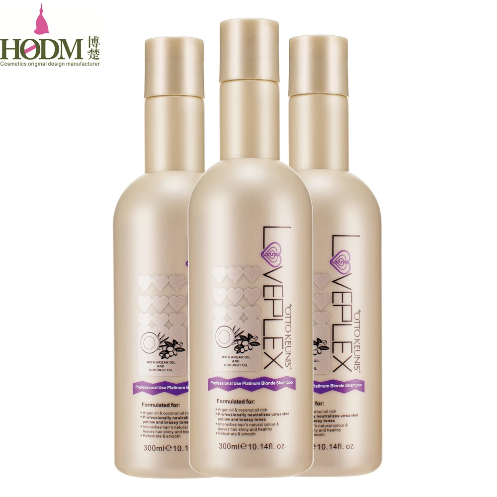 
Professional Salon Blonde Hair Purple Shampoo Bleaching Yellow Hair Keep Hair Shining And Beauty 
