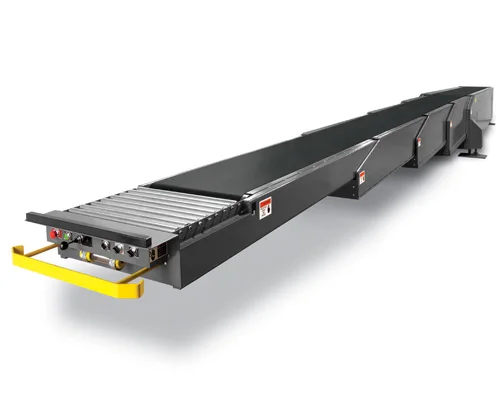 Telescopic belt conveyor truck unloading equipment/extendable conveyor line