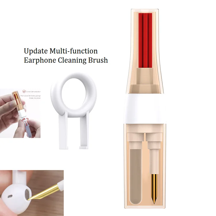 3in1 keyboard earphone cleaning tool pen brush set clean multi function tools earphone cleaning kit for airpods pro