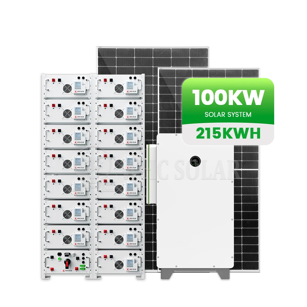 WHC 100kw солнечная система с контроллером Mppt домашняя энергетическая солнечный генератор