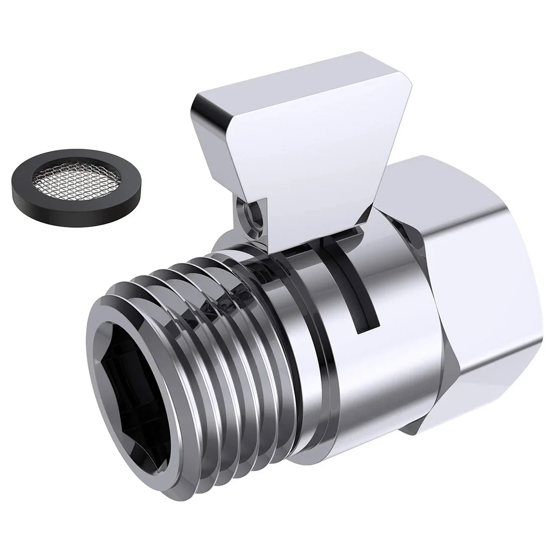 Practical Flow Control Switch Brass Body Pressure Regular Water Saver