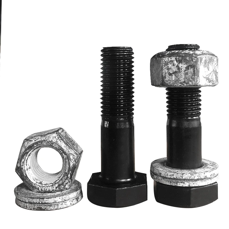 ANSI/ASME Large Hex Head Bolt High Strength Bolts With Large Hexagon Head For Steel Structures Steel Structure Bolts