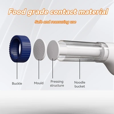 Booming 2024 New Arrival 1500mah Electric Portable Rechargeable Noodle Maker SUS 304 Handheld Noodle Maker Machine for Kitchen