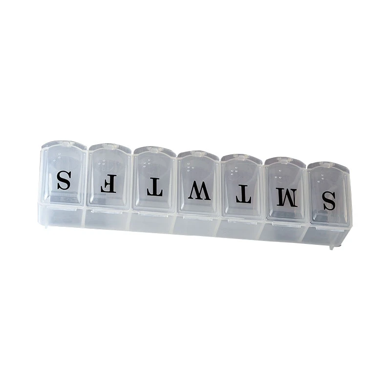 Popular 7 Days Customized Logo Mini Pill Box