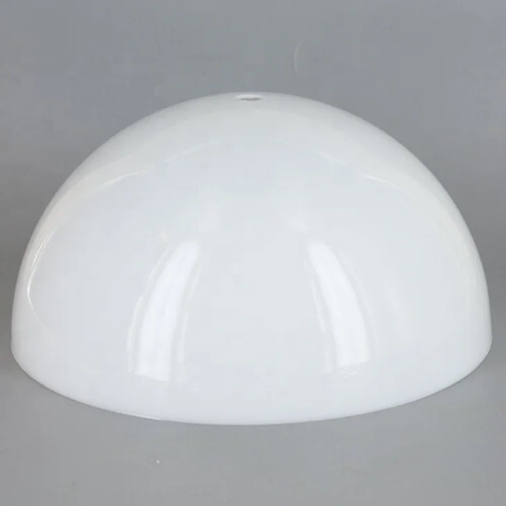 White acrylic hemisphere /acrylic dome