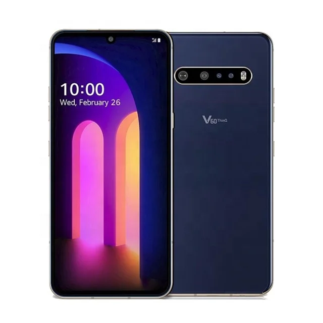 For LG V60 5G Factory Unlocked Original Cheap Big Touchscreen Android Smart Mobile Cell Phone Smartphone