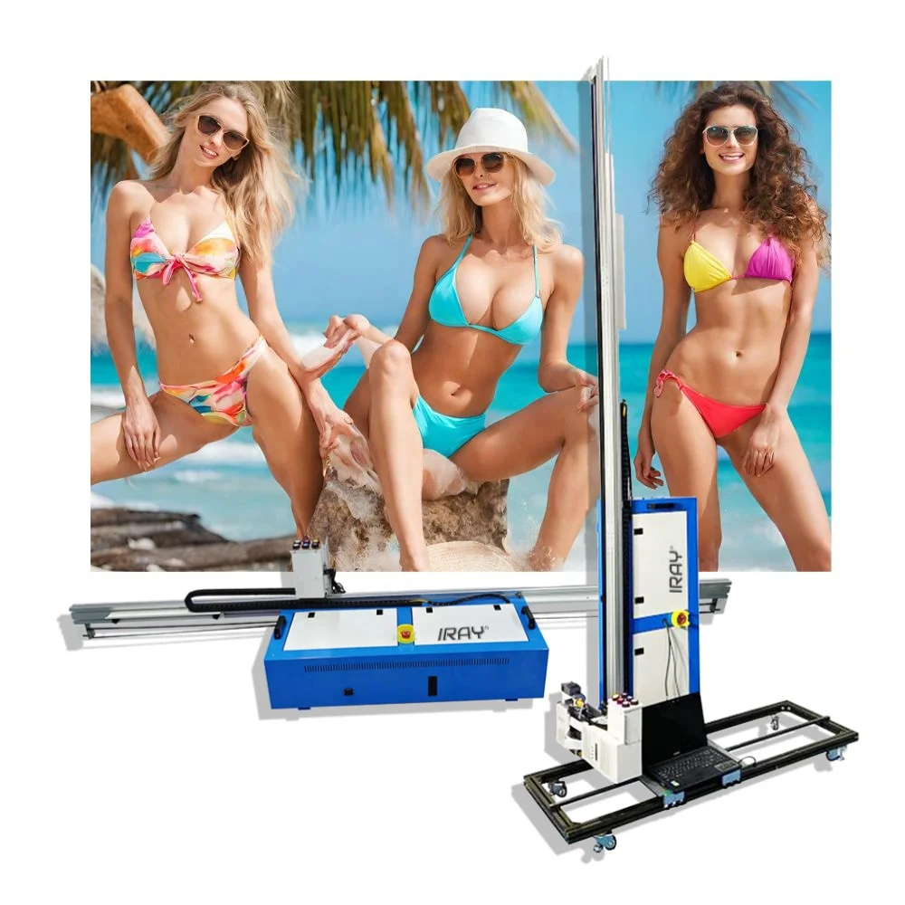 Spray Painter 3d Painting Machine Wall Printer Vertical Wall Inkjet Automatic Ground Floor Ground Graffiti School Wall Printing