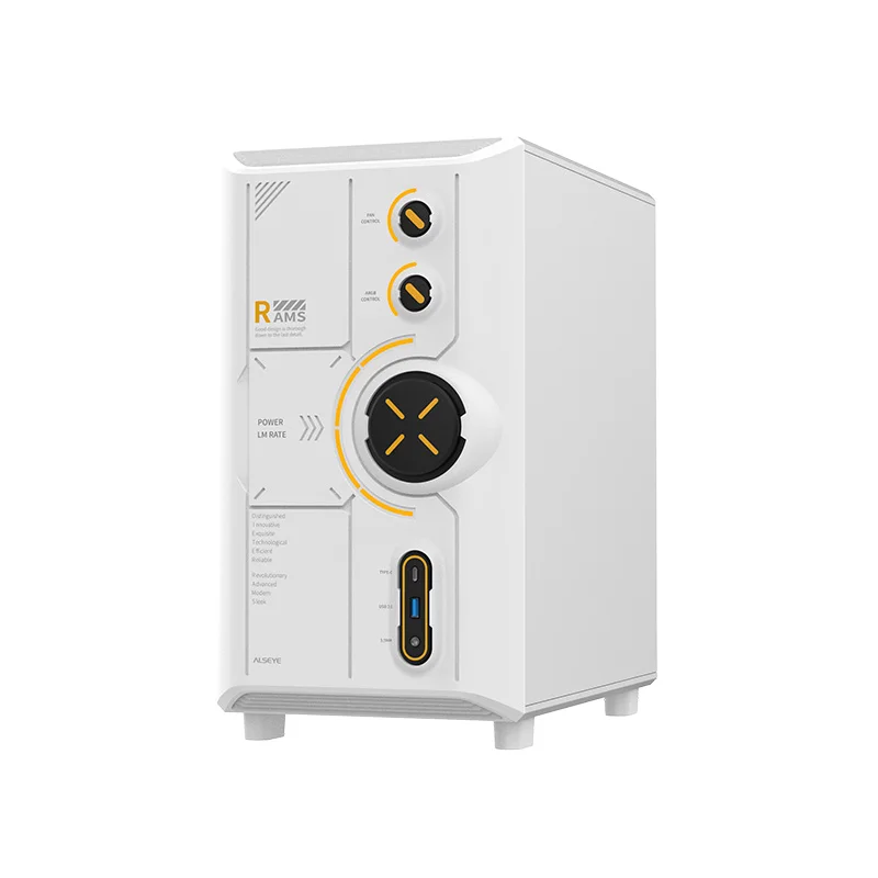 ALSEYE новый корпус для компьютера с микро-ATX и Type-C игр