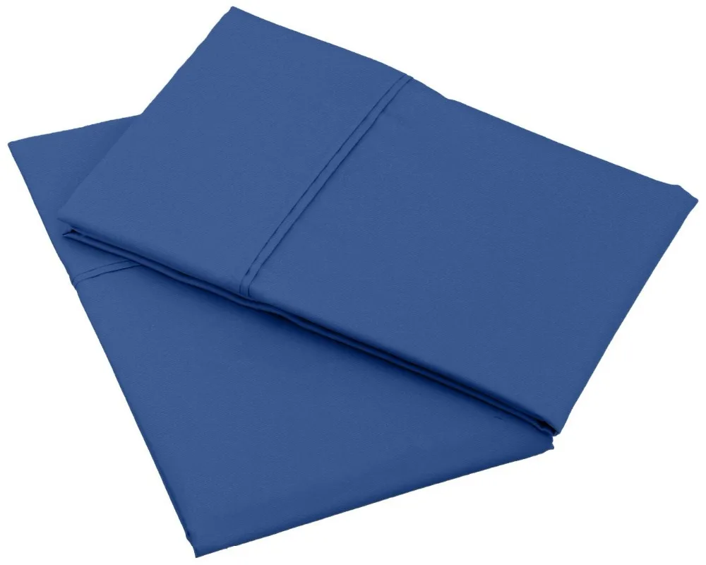 Cotton Pillowcases - Envelope Closure 20x30 Pillowcases Set of 2, Breathable and Soft Bed Pillow Cases