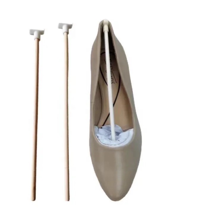 Custom Cedar Shoe Tree with Bamboo Stick Protective and Shoe-Stretching Function Eco-Friendly Bamboo Shoe Chopsticks