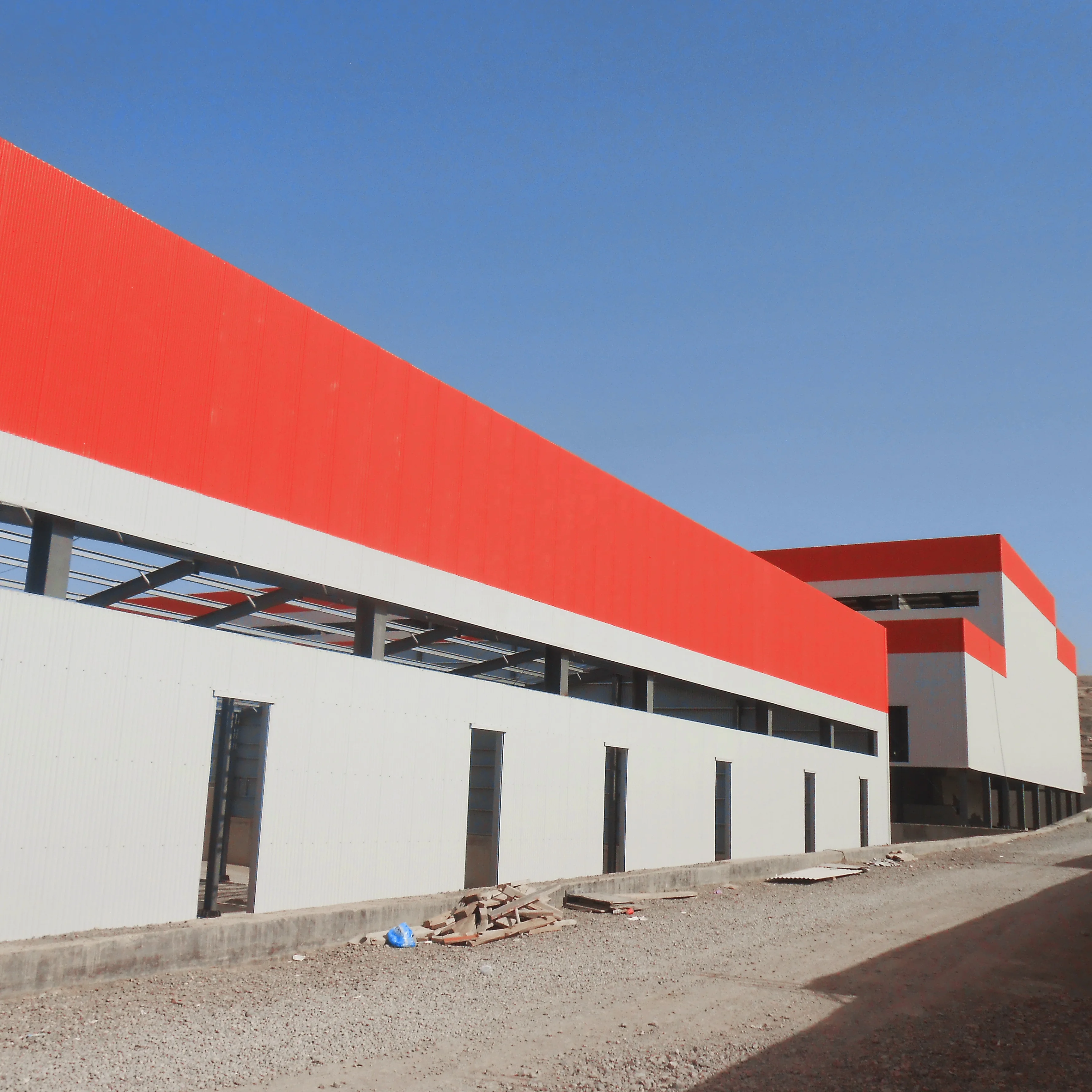 China Prefab Factory Customized Prefabricated Warehouse Building Light Metal Structural Steel Structure Warehouse Building