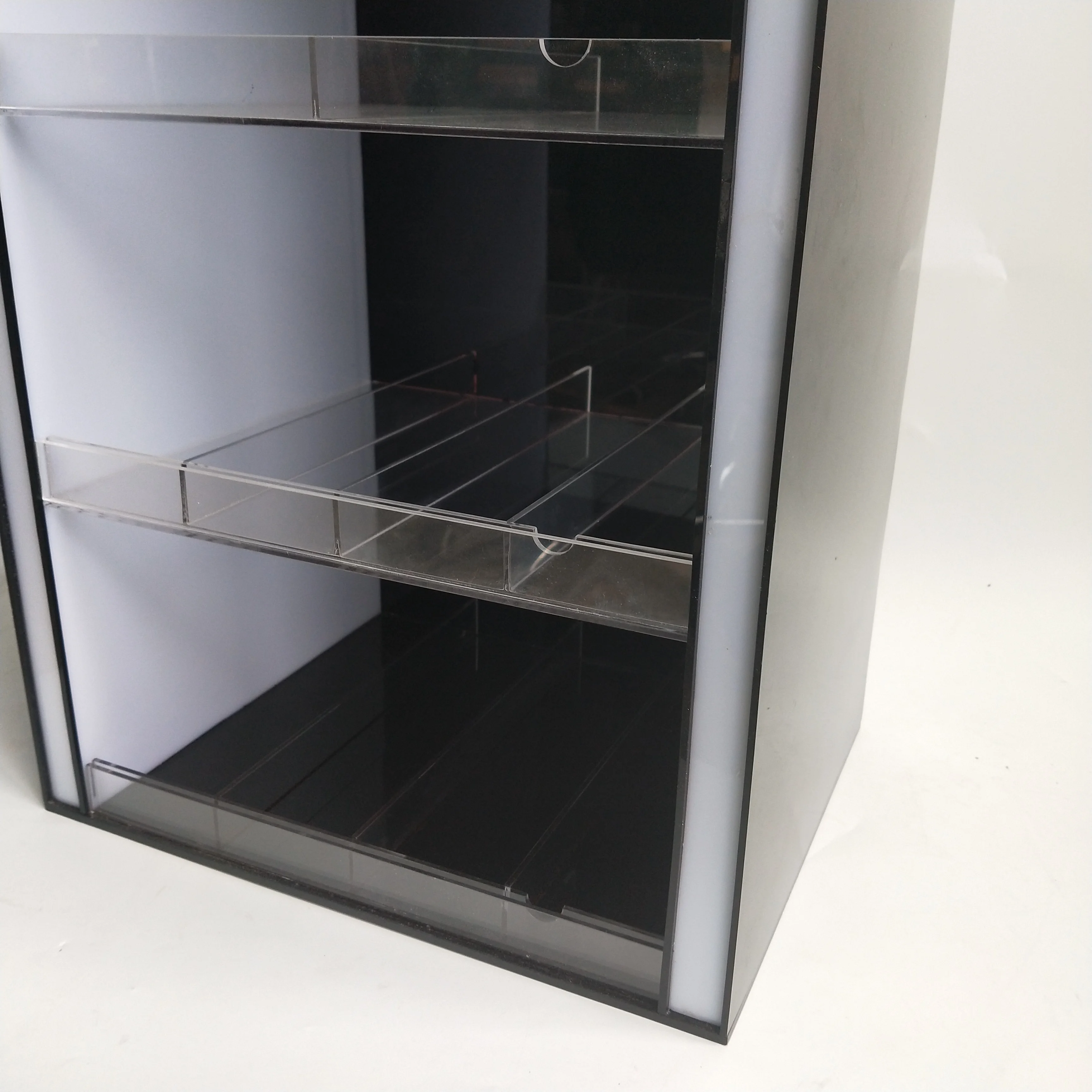 Cup holder for water dispenser perfume rack organizer 30ml bottle holder makeup water acrylic BOX display stand