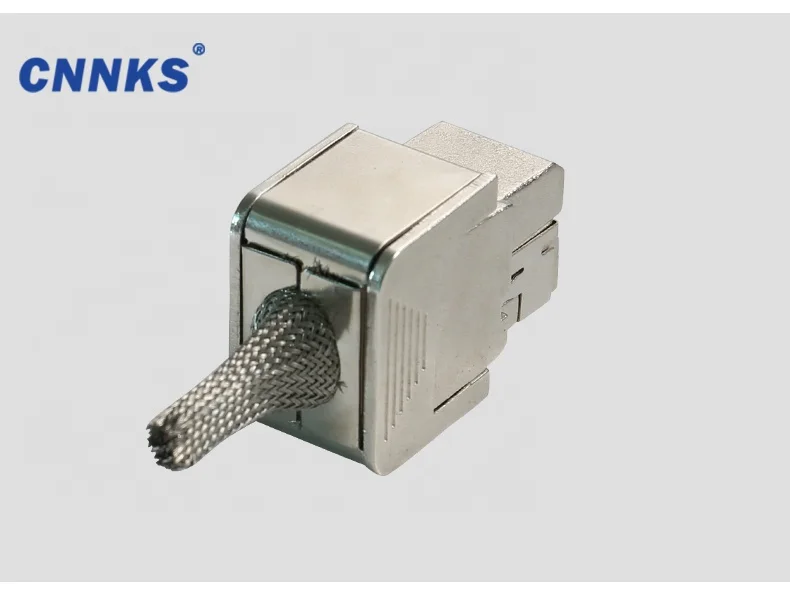 3M Cat5e CAT6 CAT6A  RJ45 Toolless Shielded STP Zinc Alloy Keystone Jack