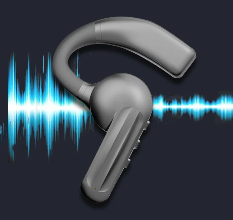 Pogo New Product Top Quality Dyy-8 BT5.0 Wireless Earbuds TWS Bone Conduction Headset Noise Cancelling Ear-hook Sports Earphone