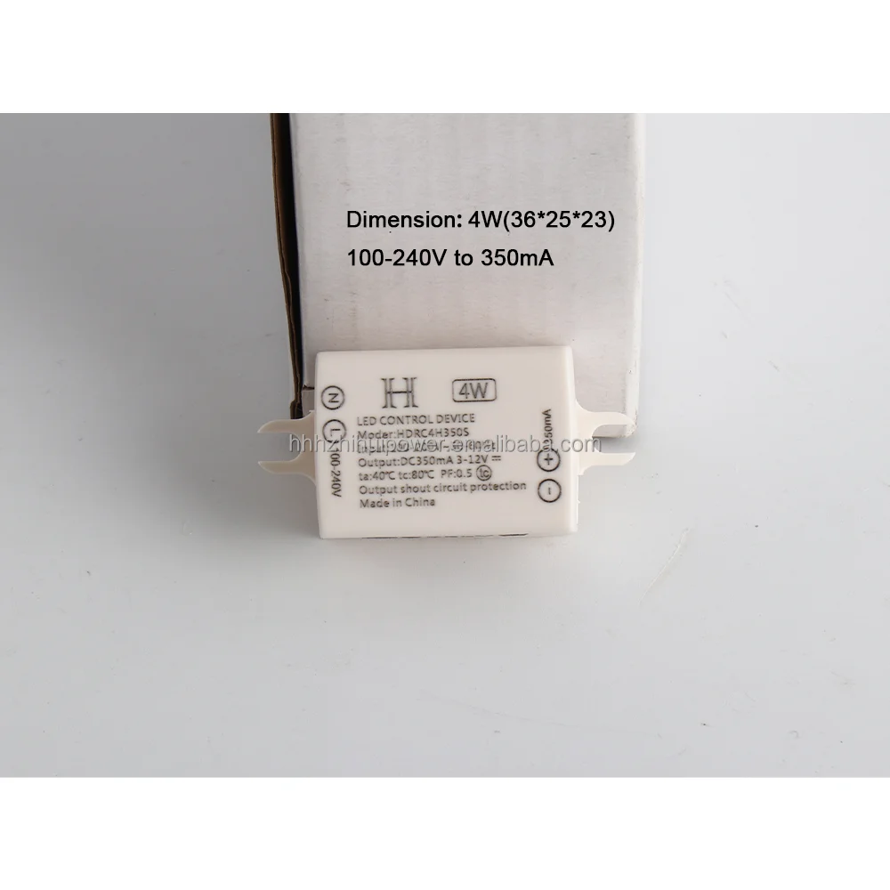 86V-265V inpout небольшой размер CC драйвер 4W 350mA постоянный ток объем питания бразильское напряжение