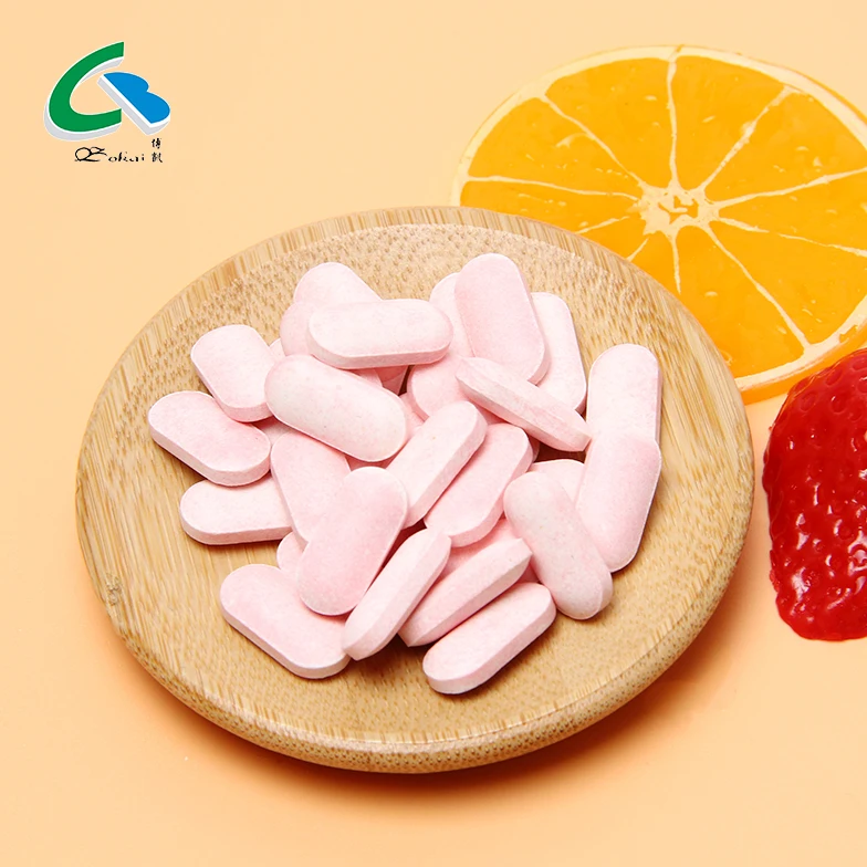 OEM Healthcare Supplements Zinc Swallowing Tablet 50mg