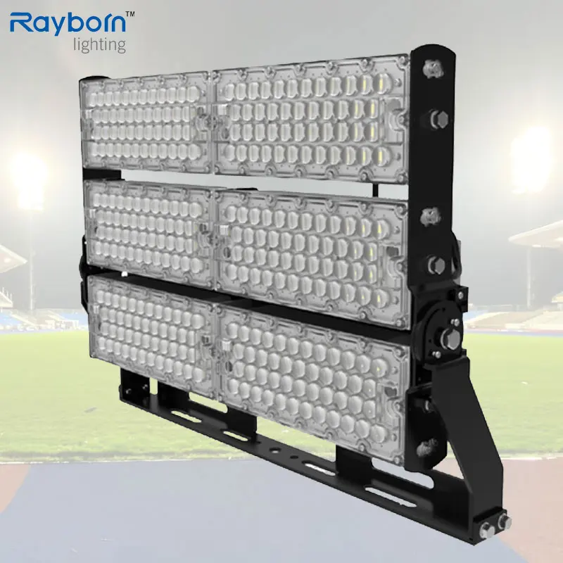 300w 400w 500w 1000w led flood light manufacturer with High Pole Wharf Soccer Football pitch hockey ball light