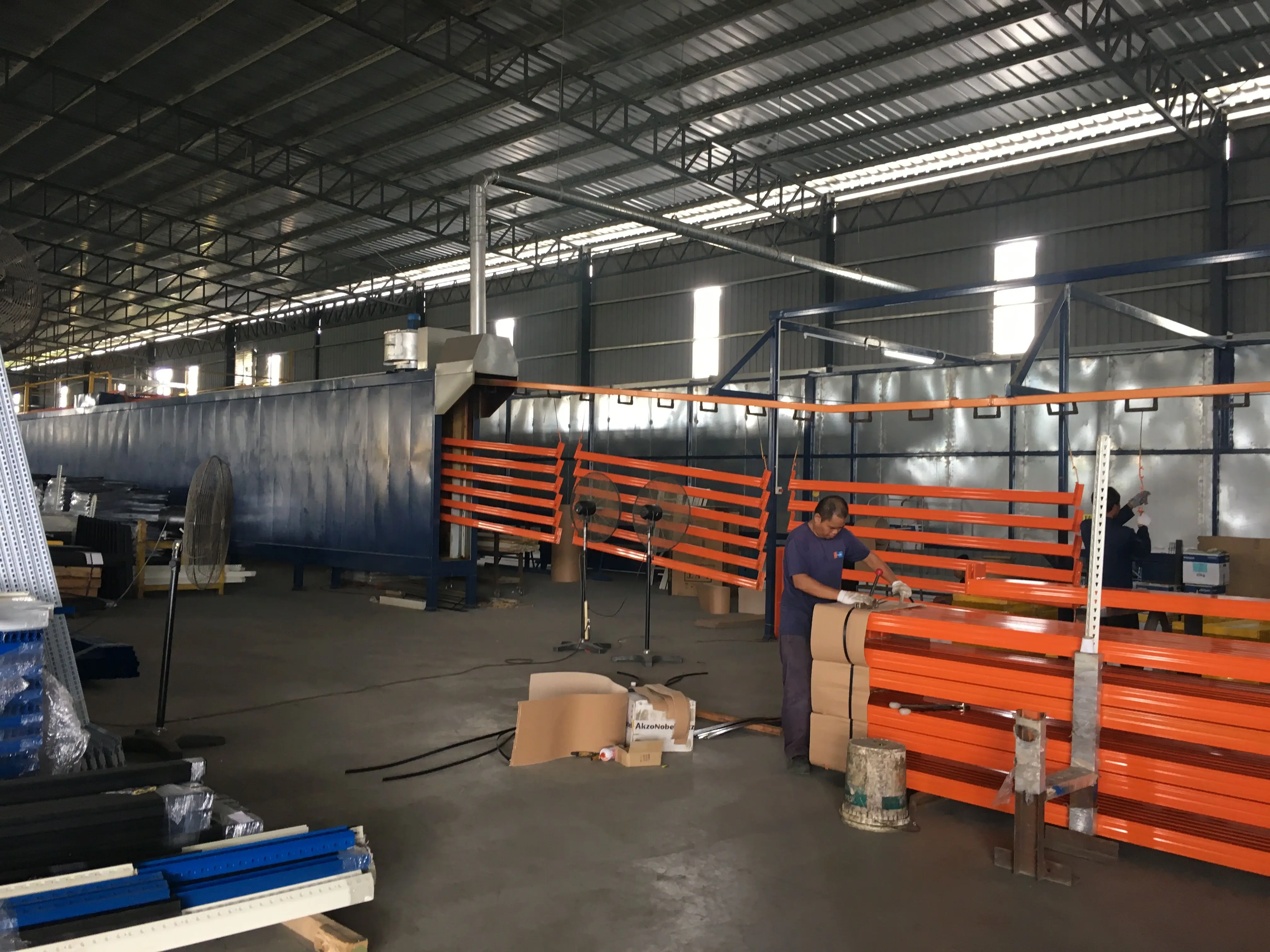 
Automatic Electrostatic Powder Coating Paint Line 