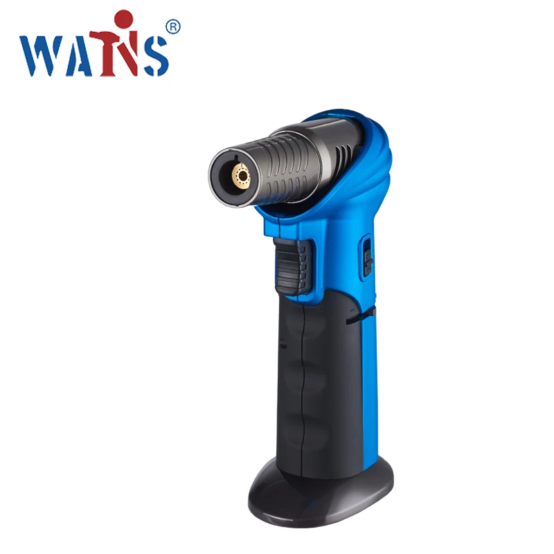 Portable windproof butane gas jet high temperature torch metal jewelry welding lighter