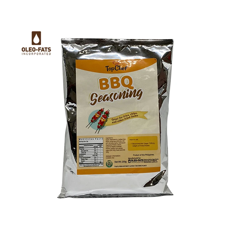 
wholesale BBQ seasoner 250g per carton made in Philippines 