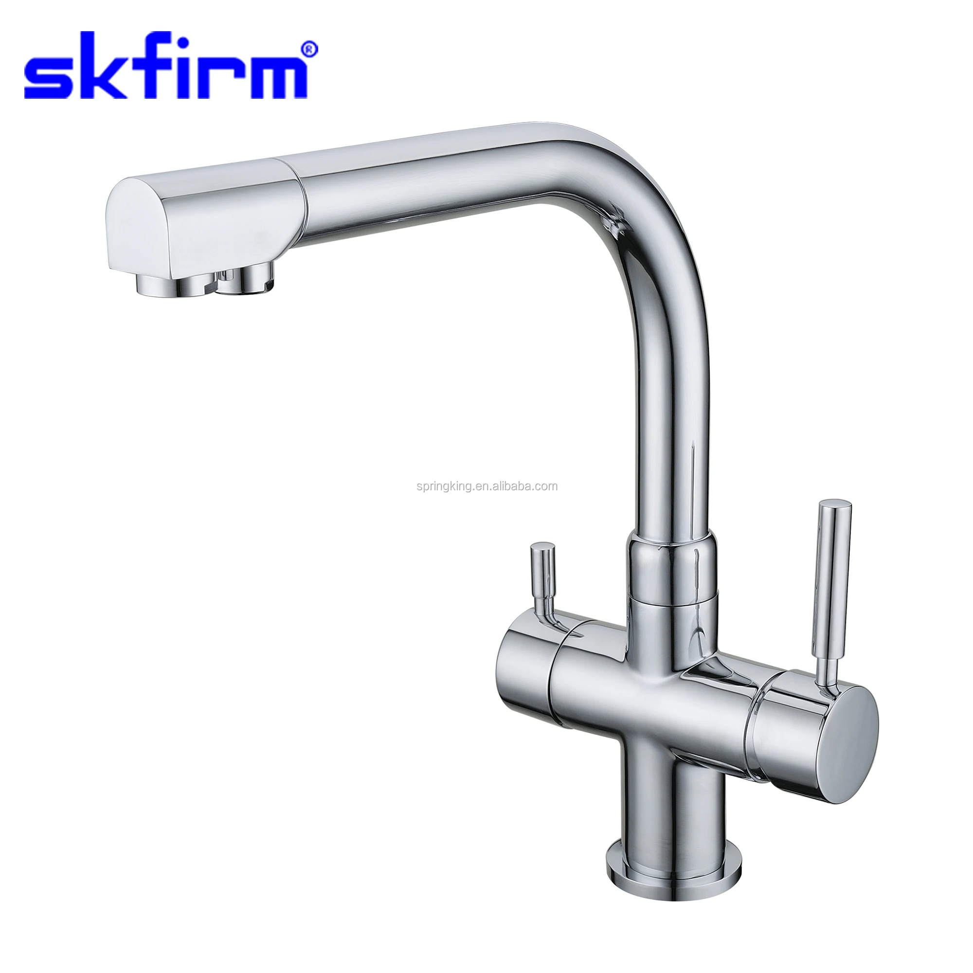 Tri flow Kitchen faucet brass kitchen mixer Hot cold filter water three way 3 way faucet